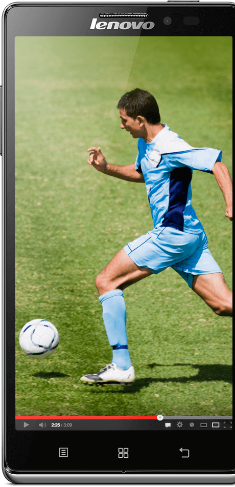 Lenovo VIBE Z Smartphone - 5.5” 1920 x 1080 full HD resolution display