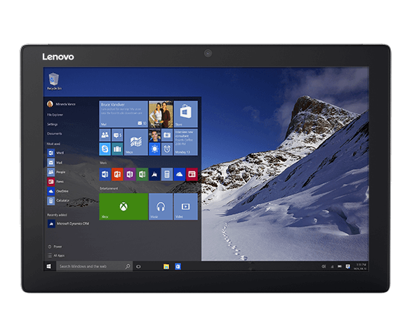 Lenovo Miix 510 - 12.2” FHD+ touchscreen with Windows 10