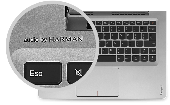 Ideapad 510S:   Harman® Audio